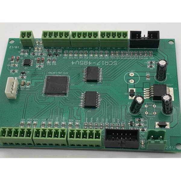 Quick Turn Printed Circuit Board Assembly with 1.6mm Board Thickness and Green