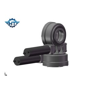 Quality IP66 Multi-Tooth Worm Gear Dual Axis Slewing Drive With Stepper Motor For PV Solar for sale