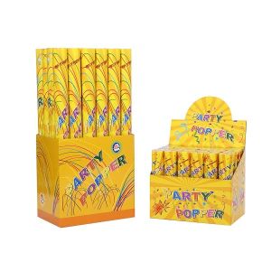 Gold Foil Paper Flower Grain Party Confetti Cannon Shooter For Festival Celebration