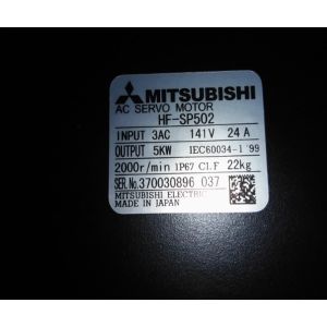 Mitsubishi HF-SP502 Medium-inertia Servo Motor 5kW HFSP502
