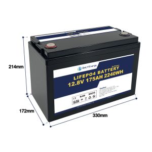 Solar 12v Lifepo4 Battery 175ah For Marine Medical