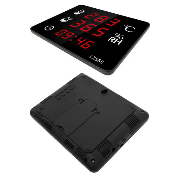 Electronic Temperature and Humidity Meter Household Indoor Industrial High-precision Display Wall Mounted Outdoor Thermometer