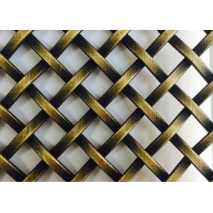 3mm Curly Decorative Wire Mesh Grilles PVD