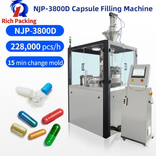 Buy NJP-3800C Capsule Filling Machine Pharmaceutical Fully Automatic at wholesale prices