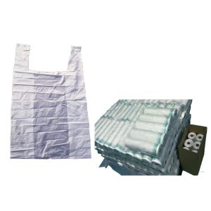 China Ocean Friendly BIO Plastic Free Packaging Compostable T Shirt Bags on sale