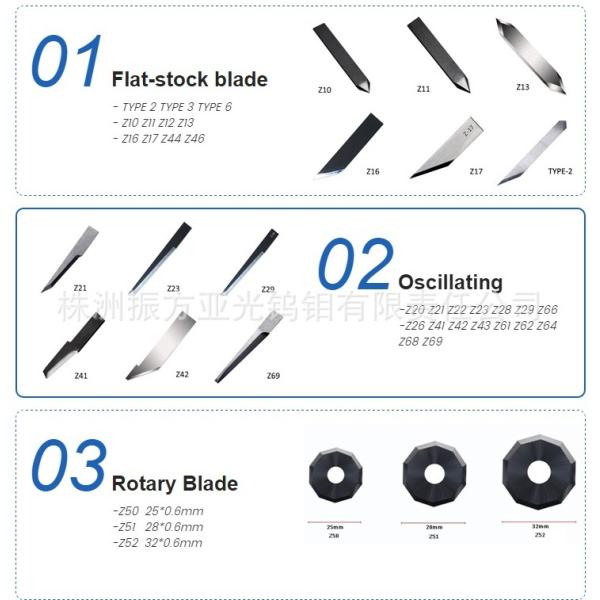 Solid Tungsten Zund Cutter Carbide Circular Blade Z3 High Cutting Performance