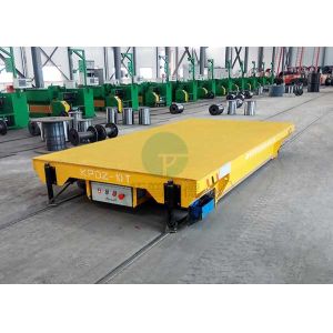 Battery Power Material Transfer Motorized Cart Moving On Rails