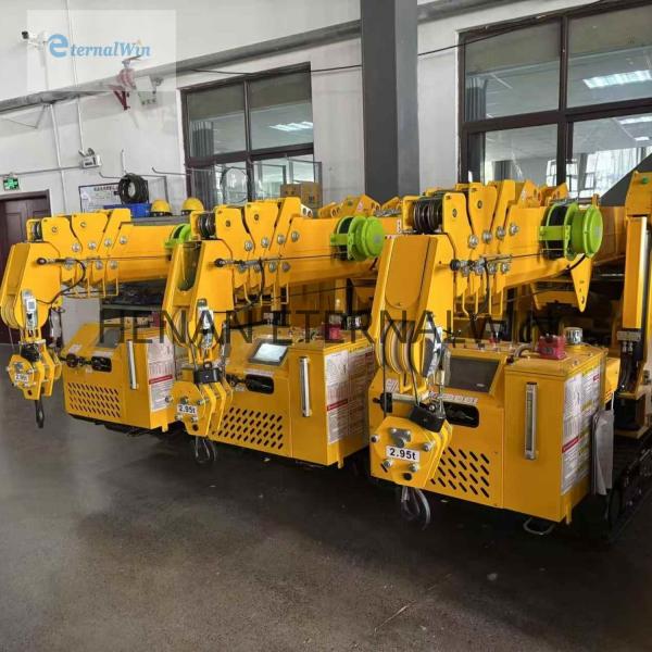 Buy 3-12 Ton Spider Crawler Crane with Overload Protection at wholesale prices