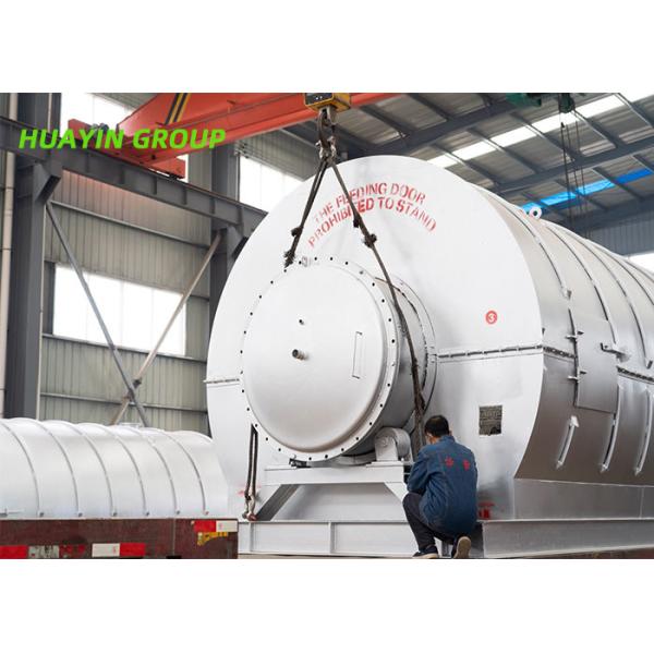 Buy Waste Tyre Small Pyrolysis Plant 2 Ton With CE ISO at wholesale prices
