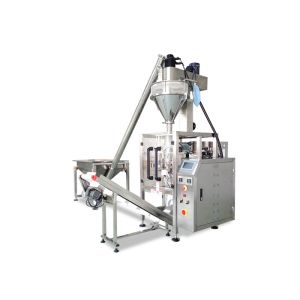 Milk Powder / Flour Auger Filler Packing Machine Lamination Film Packing