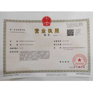 Hunan Shengke Automation Technology Co., Ltd. Certifications