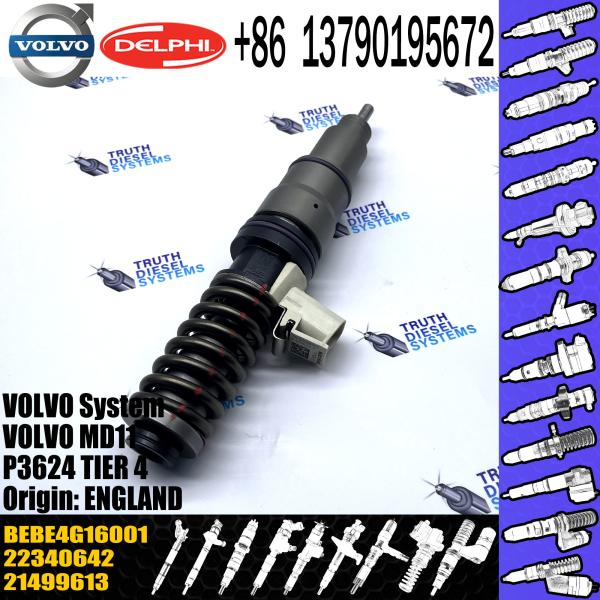Direct Sale Diesel Fuel Injector 21499613 22340642 BEBE4G16001 For VOL MD11 P3624 TIER 4
