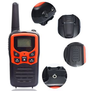 Quality LCD Display 0.5W 3 Miles UHF Rechargeable Walkie Talkie for sale