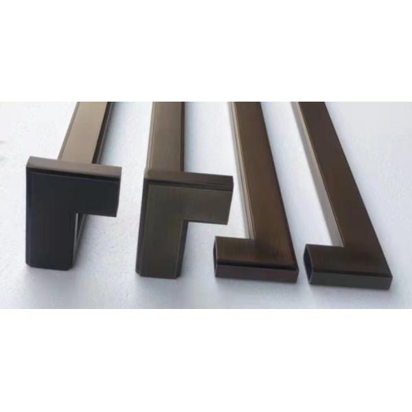 Buy Black Stainless Steel Metal Door Handle , Various Architectural Styles at wholesale prices