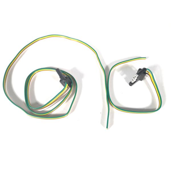 1.9m 2.7m 3.6m Truck Trailer Cable Coiled High Strength PVC Material