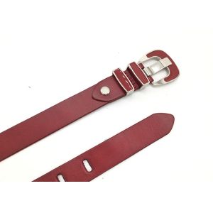 Customized Cowhide 2.5cm Lady Genuine Leather Belt
