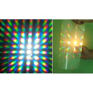 Plastic frame rainbow / diffract 3d fireworks glasses on travel site