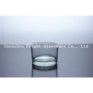 Short Glass Candle Holder With cheap price