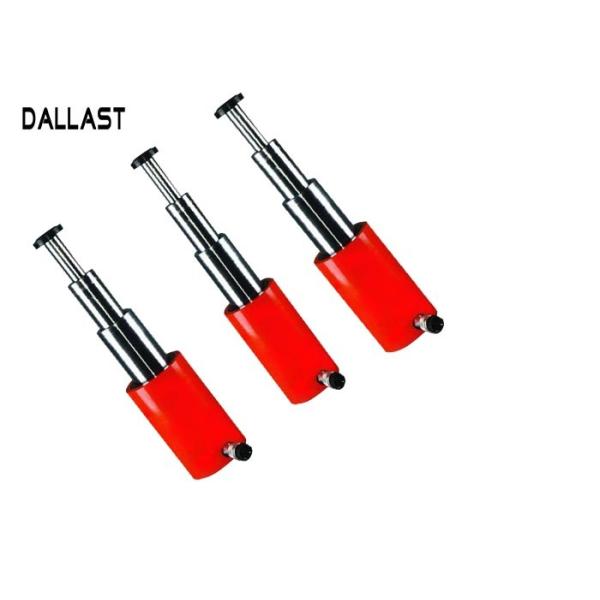 Side Dumper / Tipper Telescopic Hydraulic Cylinder 800-1000 mm Stroke