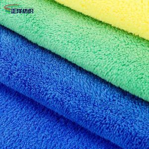 30x30cm Reusable Cleaning Cloth 80% Polyester 20% Polyamide Microfiber Easy Dry