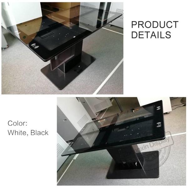 LCD Interactive Smart Touch Coffee Table Self Ordering Kiosk For Restaurants