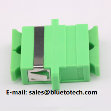 Buy Single Mode Duplex Fiber Optic Adapters SC APC With Flange at wholesale prices