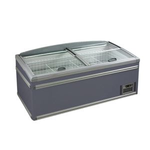 630L Commercial Chest Freezer Top Open Door Ice Cream Deep Refrigerator