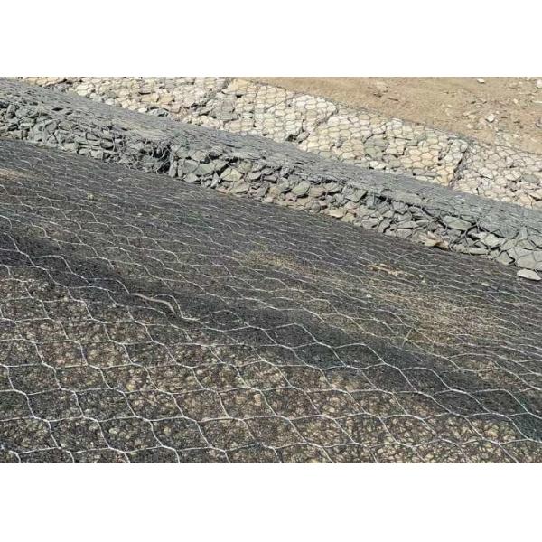 Flood Bank or Guide Bank Gabion Mesh with Wire Diameter 2.0mm-4.0mm