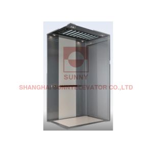 1600kg Machine Room Less Elevator lift With Deceleration Device