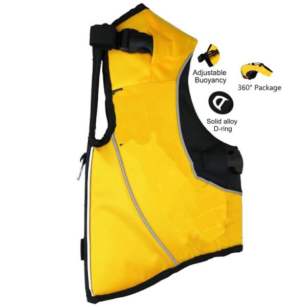 Buy Buoyancy Pet Life Vests OEM Adjustable Float Coat Dog Life Jacket For Swimming at wholesale prices