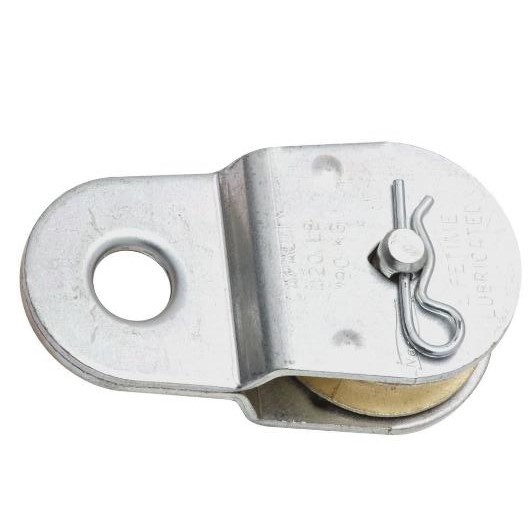Buy Fixed Eye Rope Cable Pulley Heavy Duty Single Wheel Swivel Pulley at wholesale prices