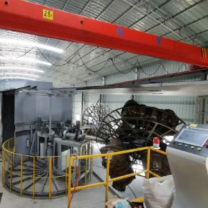 Advanced Rotational Molding Equipment Air Cooling Method 1 Year