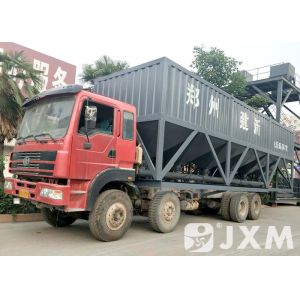 Stable Performance 50 Mobile Cement Silo Designed For Easy Flowing Materials