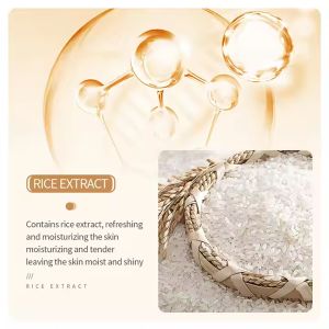 Manufacturer Vegan Face Lotion with Rice Extract Moisturizing, Brightening, Anti