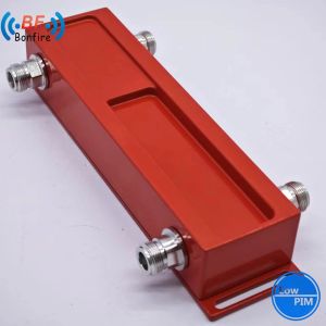 Quality Black UHF 3dB Das Hybrid Combiner 698-4000MHz 2 in 2 out Hybrid Coupler 4.3-10 Female for sale