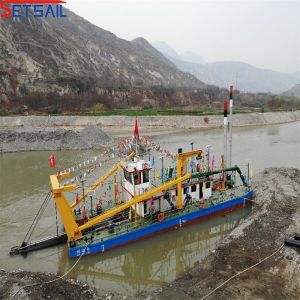 Diesel Power Type 10 Inch Cutter Suction Reservoir Sand Dredger 31.1 Meter Total