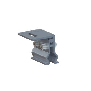 Architectural Framed Metal Roof Solar Mounting System Aluminum Attachments