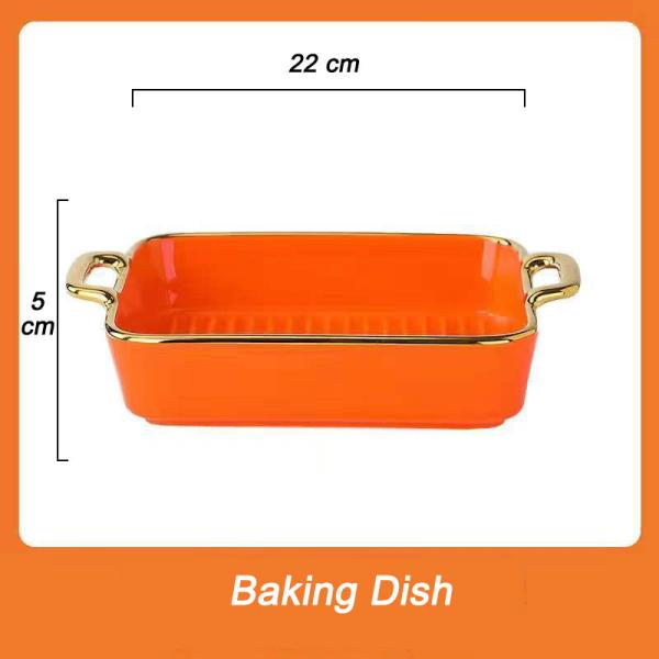 Double Wall Insulated Colorful Ceramic Dinner Plates Nordic Style For Cooking Kitchen