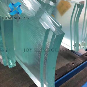4mm Safety Toughened Glass Flat / Curved Tempered Laminated Glass Custom