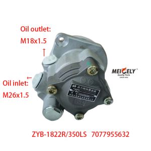 Stock Sinotruk Howo Engine Parts 7077955632 Power Steering Pump