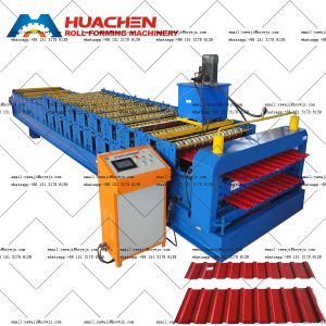 Double Deck PPGI / GI Steel Roll Forming Machine