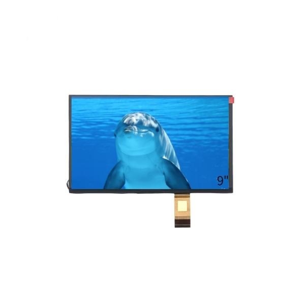 Buy 1024x600 Resolution IPS TFT Panel 500nits LVDS Screen 9 Inch at wholesale prices