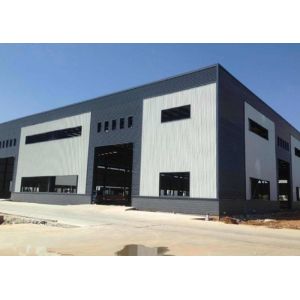 Prefab Construction Structure Warehouse Industrial Steel Frame Building