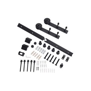 Sliding Barn door track and barn door hardware