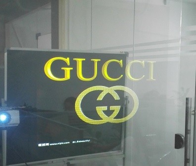 Buy High Contrast Holographic Projection Screen Window Film Holo Foil at wholesale prices
