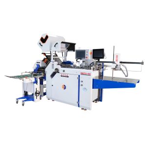 China 480mm Industrial Paper Folding Machine With Cross Knife Folder For Folded Booklet on sale