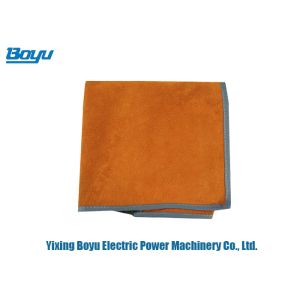 95*70cm Transmission Line Stringing Tools Yellow Cowhide Welding Apron