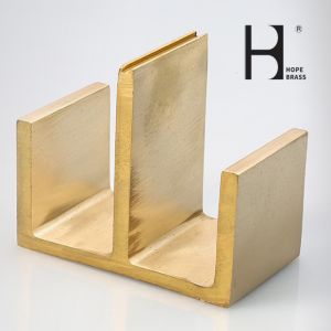 Rustproof Hpb58-3 Brass T Profile With Electroplated Surface