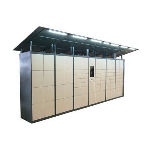 smart outdoor Luggage Package Deposit Storage Rental Parcel Delivery click and