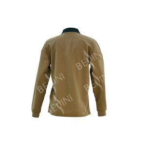 Anti Pilling Knitted Collar Custom Work Shirts Mechanic Uniform Comfortable